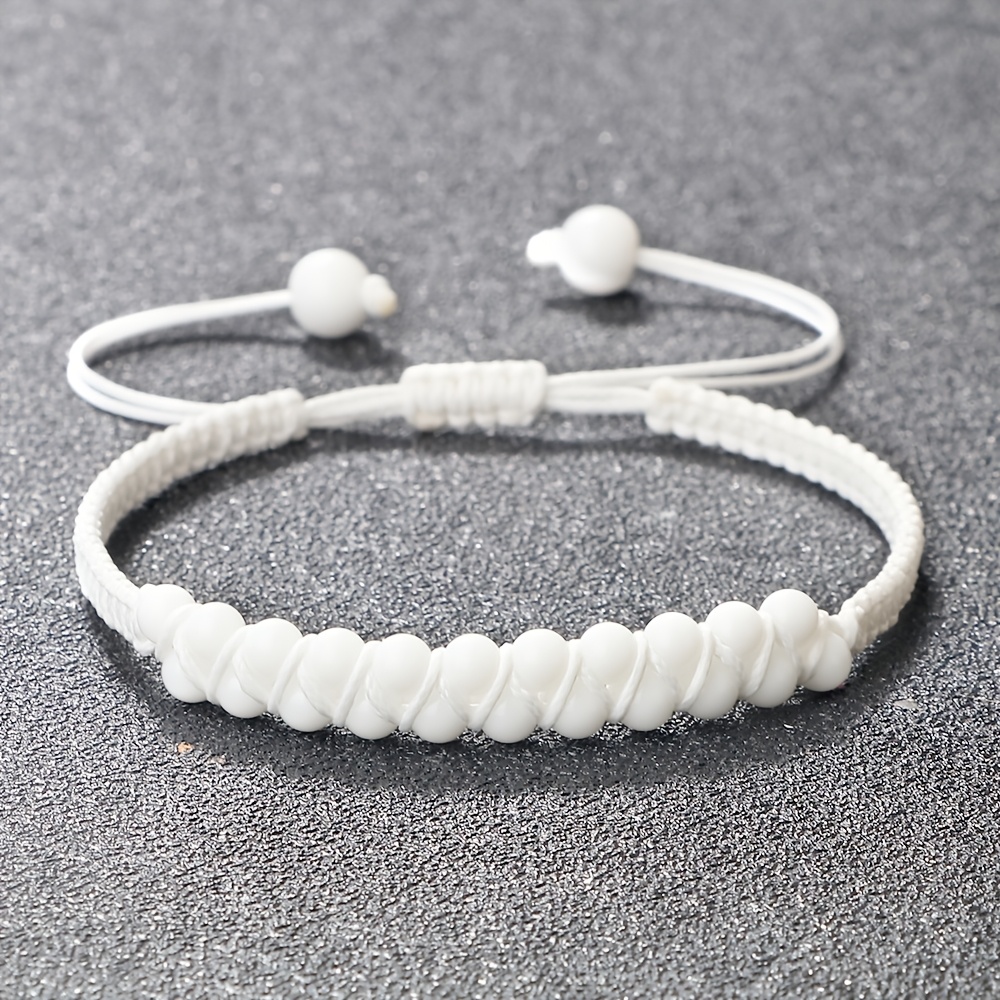 Bohemian Retro Woven Bead Friendship Bracelet, Adjustable
